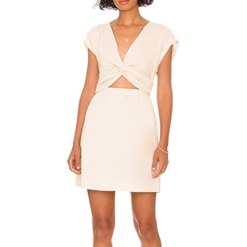 1. STATE linen dress